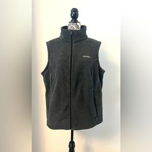 Columbia Charcoal Fleece Vest